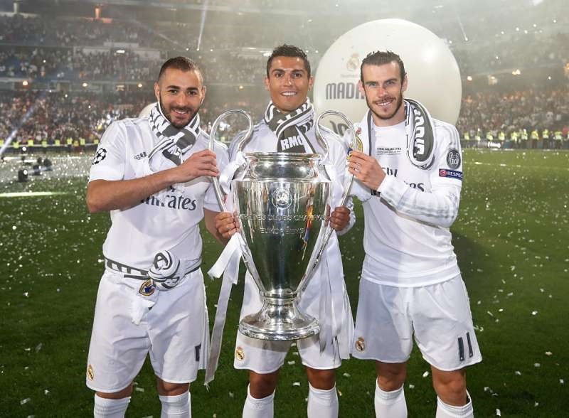 4 lần giành cúp vô địch tại Real Madrid